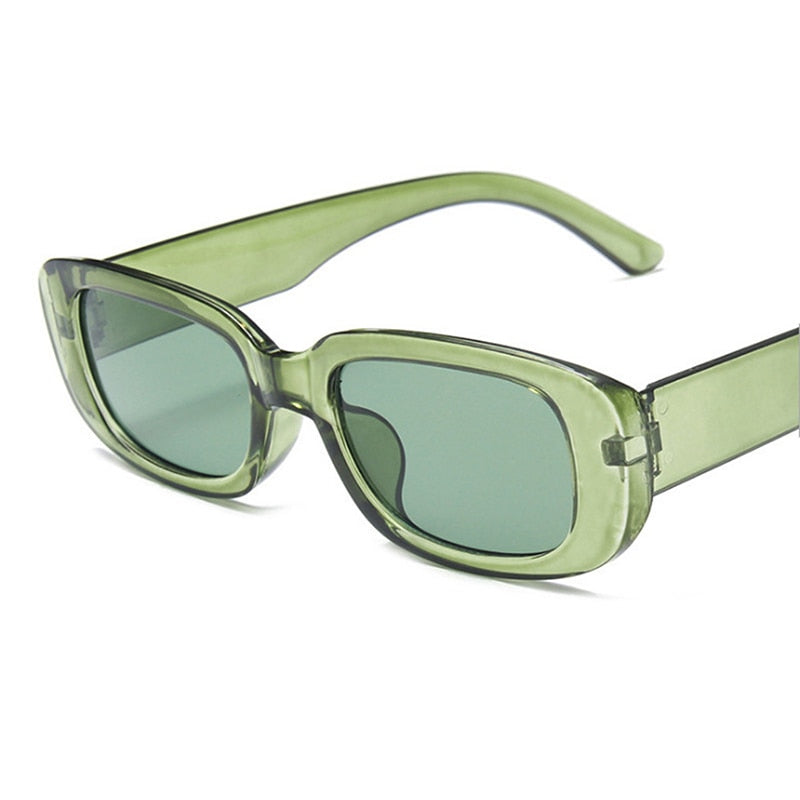 Y2K Square Sunglasses for Women - Tortoise